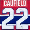 Image 2 : COLE CAUFIELD SIGNED MONTREAL CANADIANS FANATICS JERSEY (FROZEN POND COA)