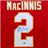Image 2 : AL MACINNIS SIGNED CALGARY FLAMES FANATICS JERSEY (FROZEN POND COA)