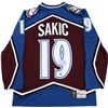 Image 1 : JOE SAKIC SIGNED COLORADO AVALANCHE FANATICS JERSEY (FROZEN POND COA)