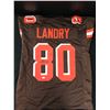 Image 1 : JARVIS LANDRY SIGNED CLEVELAND BROWNS JERSEY 5 STAR GRADING COA