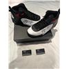 Image 1 : MICHAEL JORDAN DUAL SIGNED NIKE AIR JORDAN BASKETBALL SHOES (IPA COA)