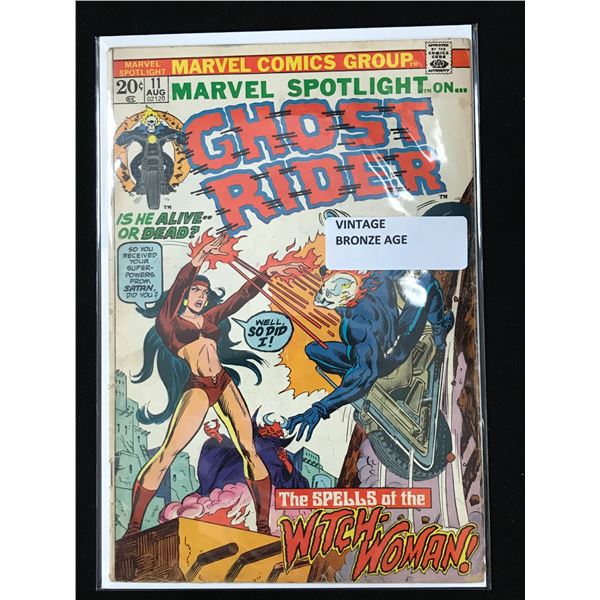 MARVEL COMICS NO. 11 GHOST RIDER (VINTAGE BRONZE AGE)