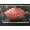 Image 1 : JERRY RICE SIGNED SUPER BOWL FOOTBALL WITH CASE (RADKE COA)