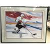 Image 1 : LTD. EDITION PAVEL BURE SIGNED AND CUSTOM FRAMED RUSSIAN ROCKET AP PRINT