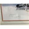 Image 2 : LTD. EDITION PAVEL BURE SIGNED AND CUSTOM FRAMED RUSSIAN ROCKET AP PRINT