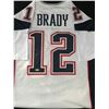 Image 1 : TOM BRADY SIGNED NEW ENGLAND PATRIOTS JERSEY (ULTIMATE SPORTS AUCTIONS COA)