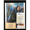 Image 2 : ALAN RICKMAN SIGNED 8X10 AND TRAIN TICKET RA COA