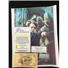 Image 2 : MAGGIE SMITH SIGNED 8X10 AND TRAIN TICKET RA COA