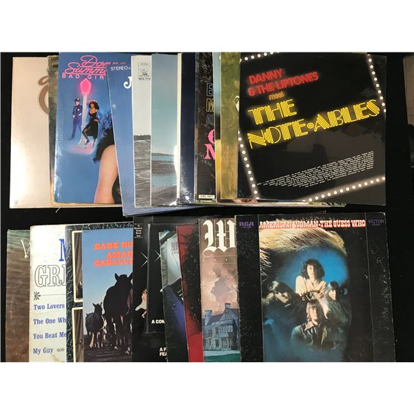 LOT OF VINYL RECORDS VARIOUS TITLES GOOD CONDITION