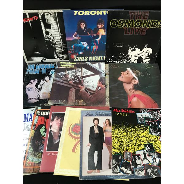 LOT OF VINYL RECORDS VARIOUS TITLES GOOD CONDITION