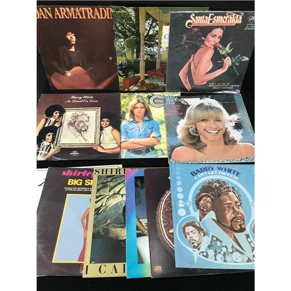 LOT OF VINYL RECORDS VARIOUS TITLES GOOD CONDITION