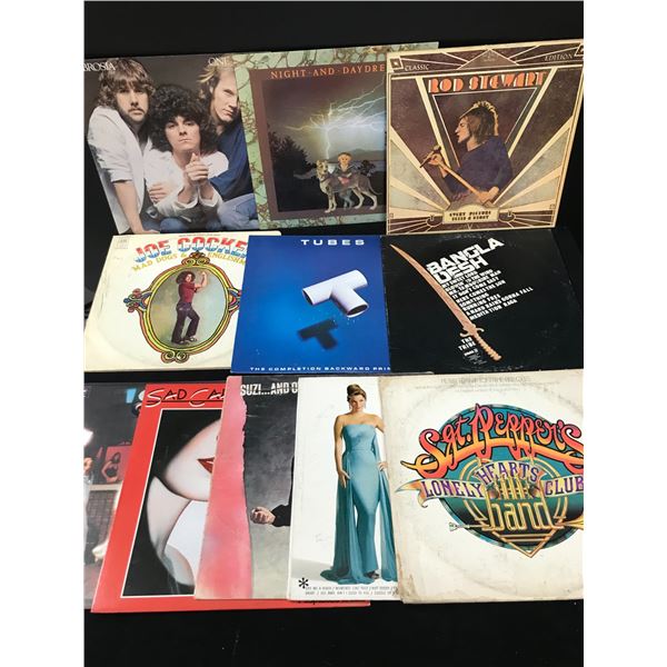 LOT OF VINYL RECORDS VARIOUS TITLES GOOD CONDITION