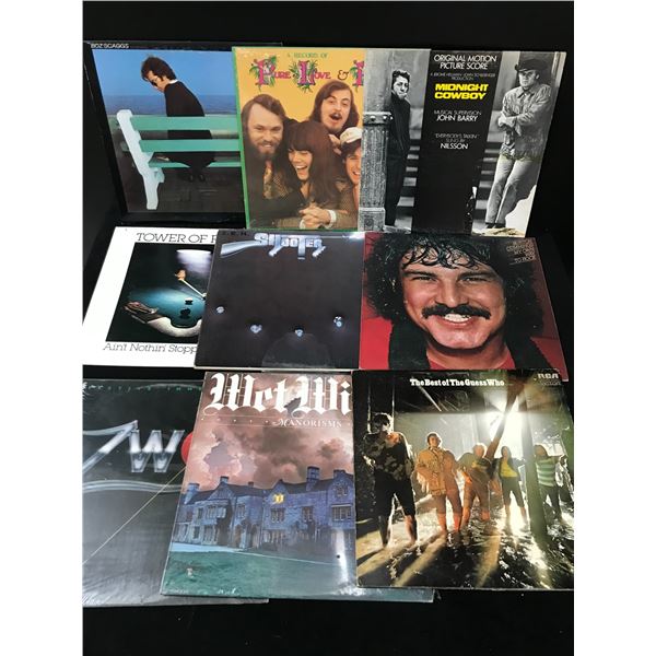 LOT OF VINYL RECORDS VARIOUS TITLES GOOD CONDITION