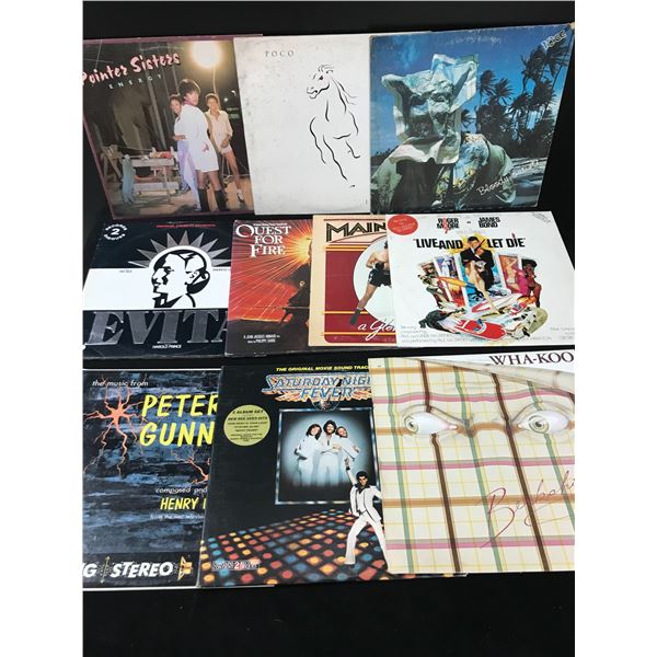 LOT OF VINYL RECORDS VARIOUS TITLES GOOD CONDITION