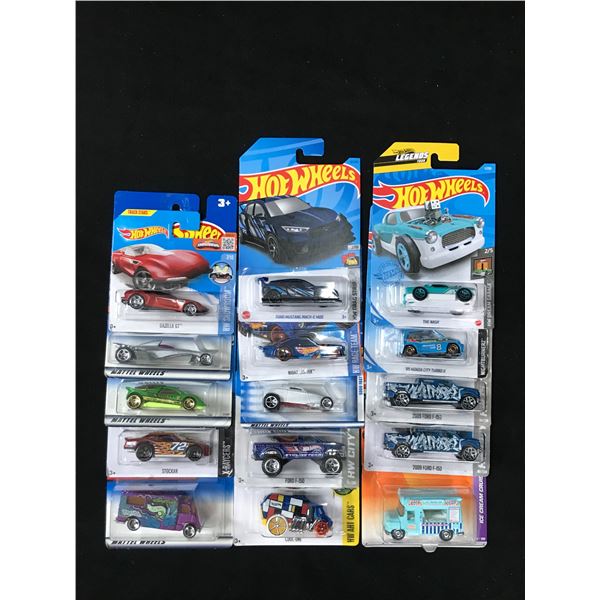 LOT OF MINT ON CARD HOT WHEELS