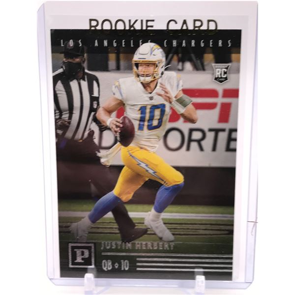 2020 PANINI CHRONICLES NO.PA-3 JUSTIN HERBERT ROOKIE CARD