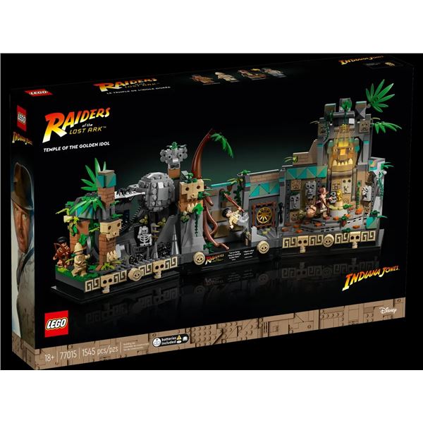 NEW IN BOX LEGO INDIANA JONES 77015 TEMPLE OF THE GOLDEN IDOL