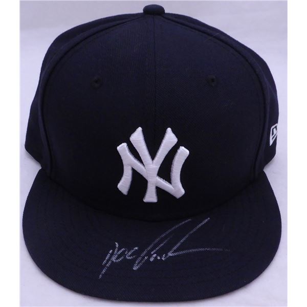 DWIGHT GOODEN SIGNED NY YANKEES BASEBALL HAT (BECKETT COA)