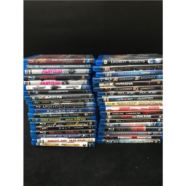 LOT OF 30 BLU RAYS POPULAR TITLES