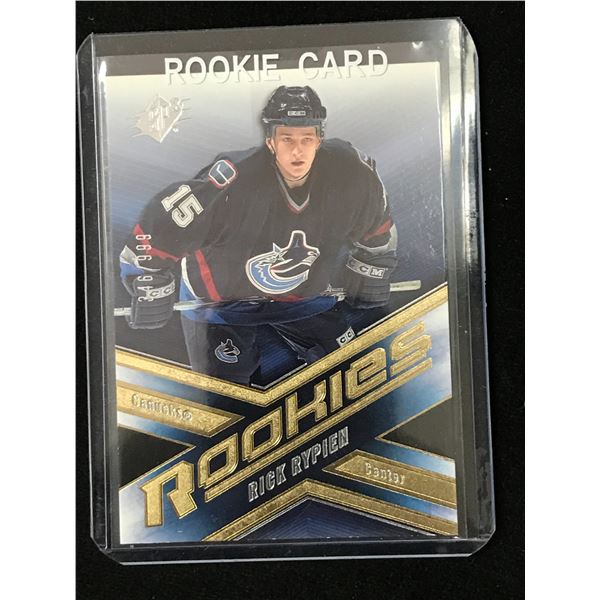 2005-06 UPPER DECK SP ROOKIES RICK RYPIEN 346/999