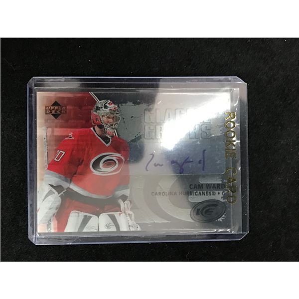 2005-06 UPPER DECK ICE CLEAR SIGNATURES CAM WARD