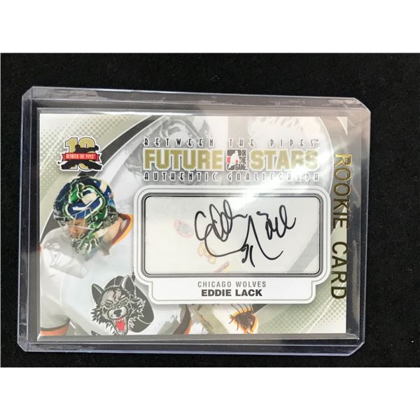 2012 CHL IN THE GAME EDDIE LACK ROOKIE AUTO