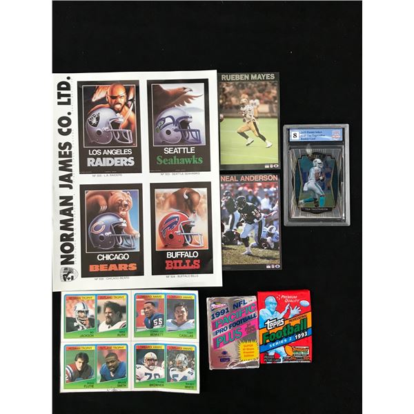 FOOTBALL SPORTS CARD LOT