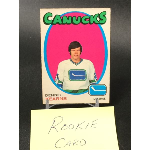 1970 O-PEE-CHEE DENNIS KEARNS ROOKIE CARD