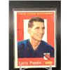 Image 1 : 1959-60 TOPPS LARRY POPEIN SIGNED TRADING CARD