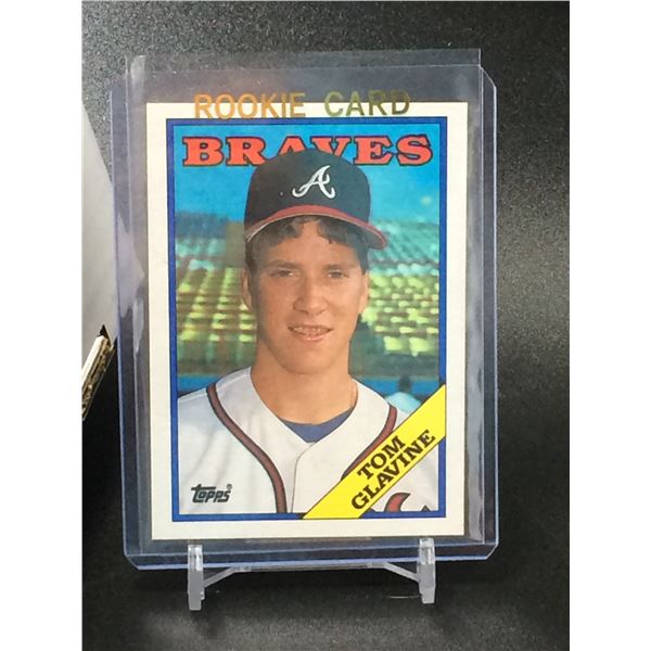 1989 TOPPS NO.779 TOM GLAVINE ROOKIE CARD