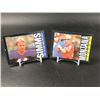 Image 1 : LOT OF 2 MONTANA AND SIMMS STAR CARDS