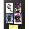 Image 1 : LOT OF 4 NHL ROOKIE CARDS