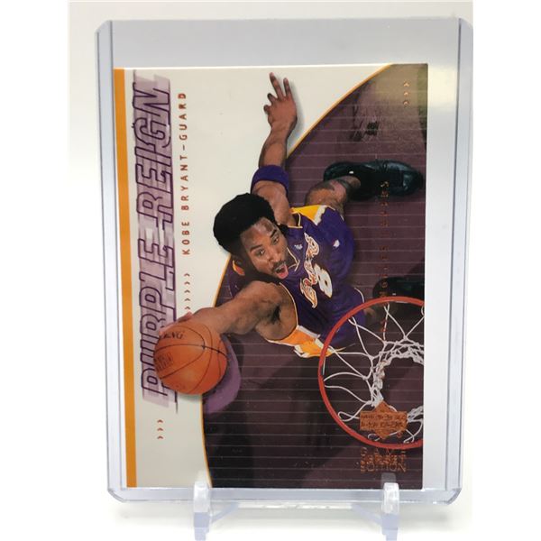 UPPER DECK NO.435 KOBE BRYANT PURPLE REIGN