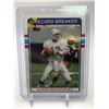 Image 1 : 1988 TOPPS RECORD BREAKER DAN MARINO