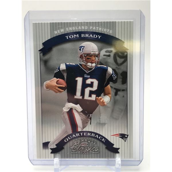 2002 DONRUSS TOM BRADY TRADING CARD