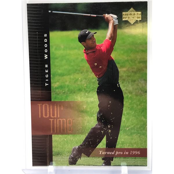 2001 UPPER DECK TIGER WOODS TOUR TIME