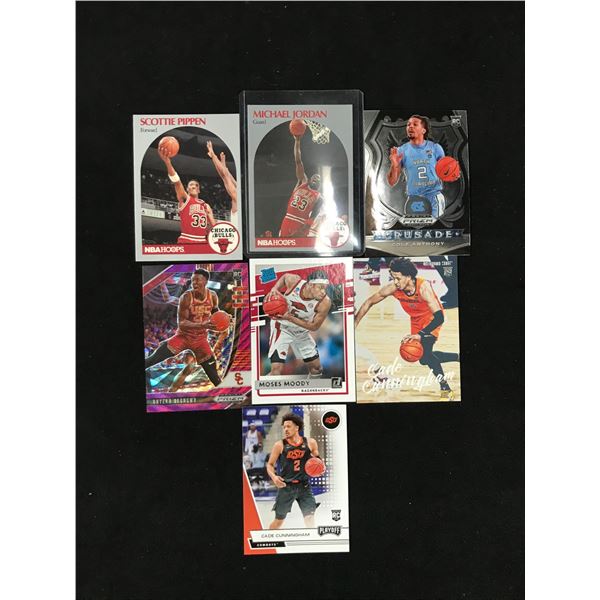 NBA STAR AND ROOKIE CARD LOT