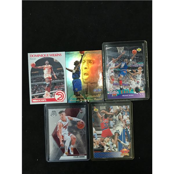 NBA STAR AND ROOKIE CARD LOT