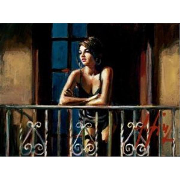 Study for Saba at Balcony VI by Fabian Perez