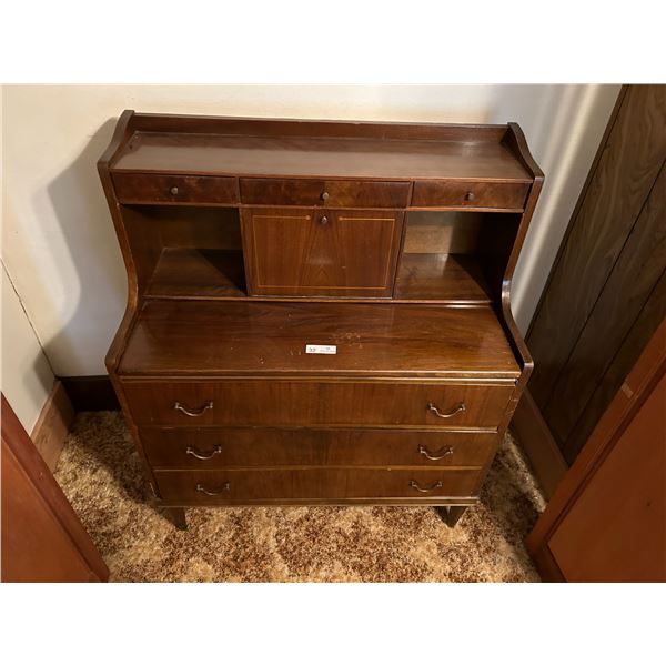 Walnet Hardwood Dresser / Desk 36x45