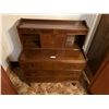 Image 1 : Walnet Hardwood Dresser / Desk 36x45