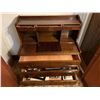 Image 2 : Walnet Hardwood Dresser / Desk 36x45