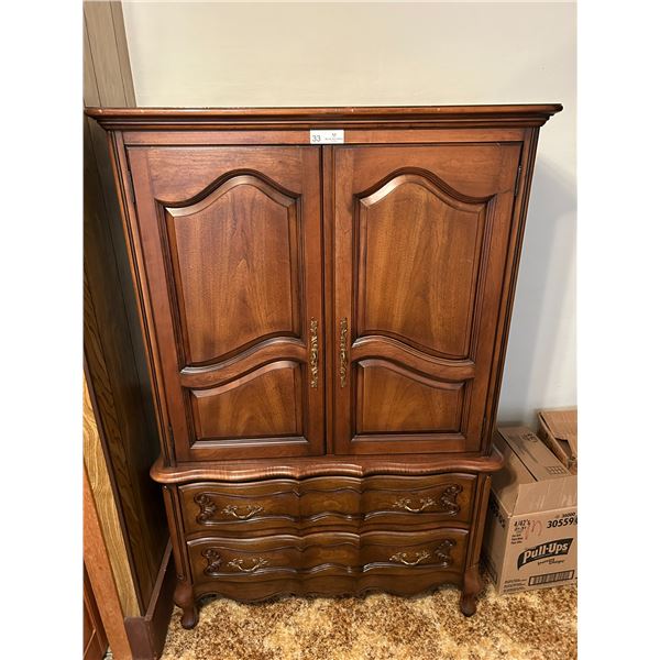 Walnut Hardwood Dresser 36x57