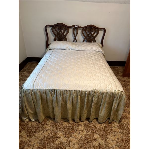 Hardwood Bed And Bed Frame 43x75