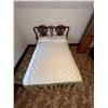 Image 2 : Hardwood Bed And Bed Frame 43x75