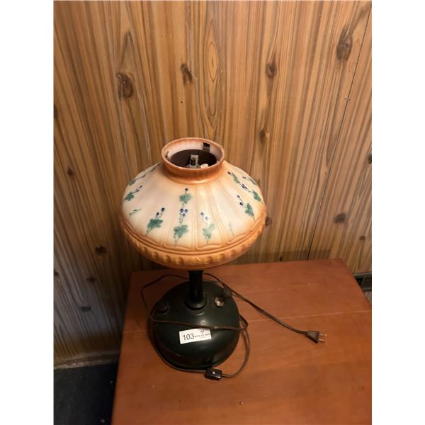 Ceramic Lamp  Flora Design 21"