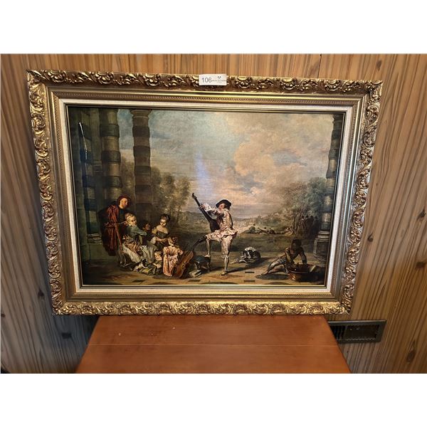 The Concert By Jean Antoine Watteau