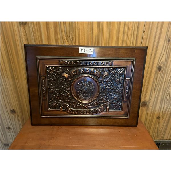 The Original Copper Plated  Art Piece 20x20