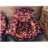 Image 4 : Sofa And Couch With Red Flora Design 80x33