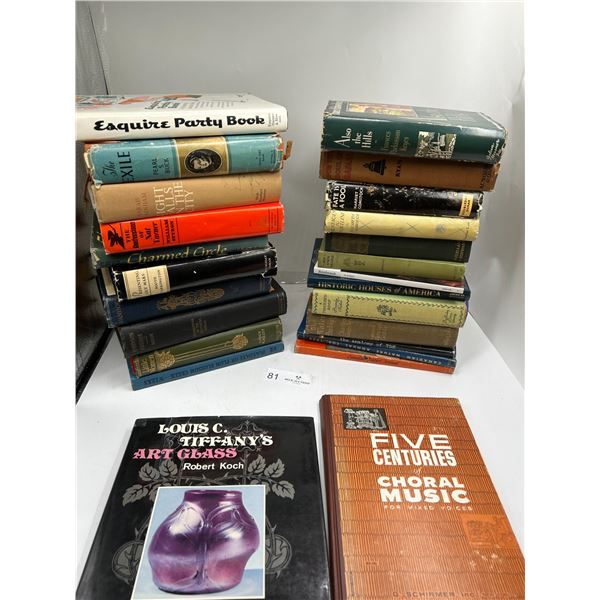 Collection Of Antique Books